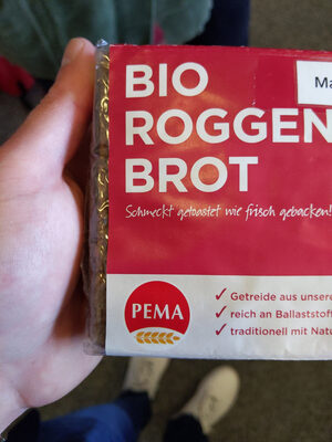 Bio Roggenbrot front packaging