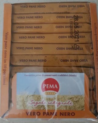 Vero pane nero front packaging
