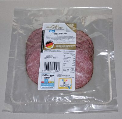 Pfeffersalami mild geräuchert