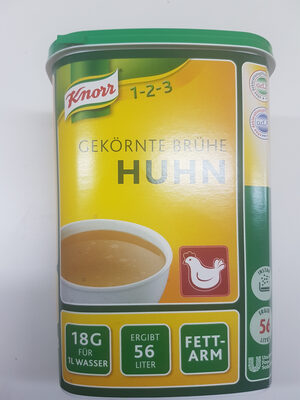 Gekörnte Brühe Huhn