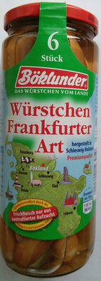Würstchen Frankfurter Art