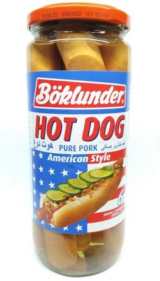 Böklunder Hot Dog Pure Pork American Style front packaging