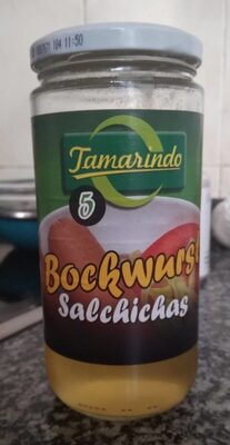 Bockwurst salchichas