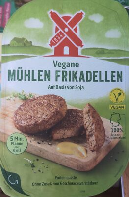 Vegane Mühlen-Frikadellen auf Basis von Soja