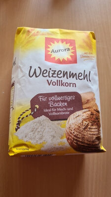 Vollkornmehl ingredients label