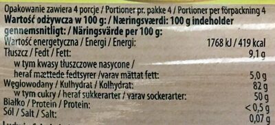 Cukierek rozpuszczalny o smaku mango nutrition facts table