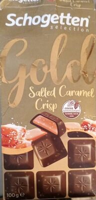 Gold salted caramel crisp