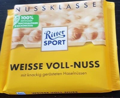 Weiße Nuss front packaging