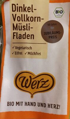 Dunkel Vollkorn Müsli Fladen