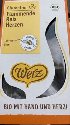 Flammende Reis Herzen