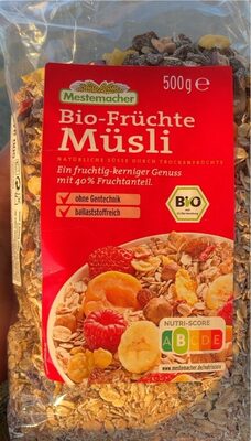 Bio-Früchte Müsli