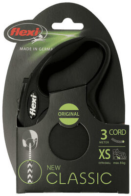 Flexi Bånd New Classic Svart 3m S