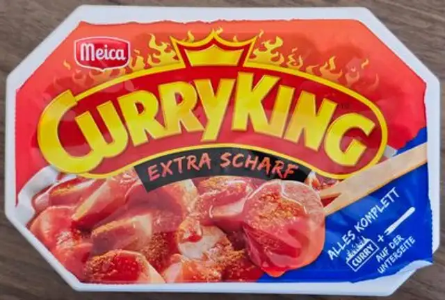 CurryKing EXTRA SCHARF front packaging