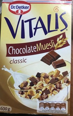 Classic chocolate muesli vitalis