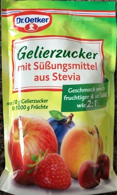 Zucker - Gelierzucker aus Stevia