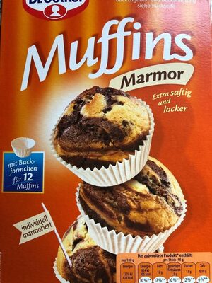 Dr. Oetker Muffins Marmor
