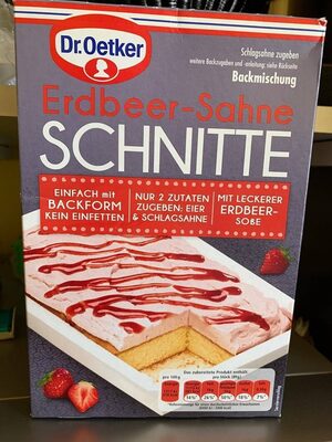 Erdbeer-Sahne-Schnitte front packaging