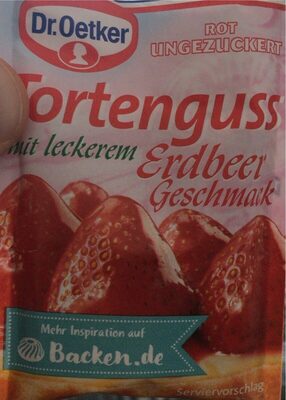 Tortenguss Erdbeer front packaging