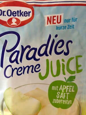 Paradiescreme Juice Apfel