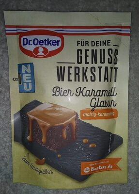 Genuss Werkstatt Bier Karamell Glasur front packaging