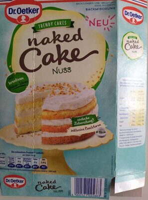 Naked Cake Nuss