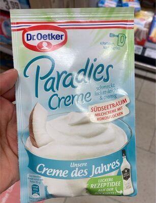 Paradies Creme Südseetraum