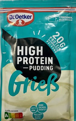 High Protein Pudding Grieß