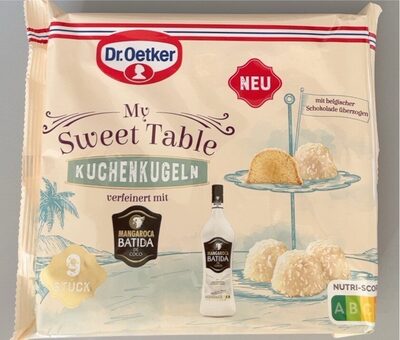 My Sweet Table Kuchenkugeln