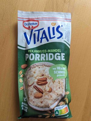 Vitalis Porridge (Pekannuss & Mandel)
