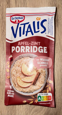 Vitalis Apfel-Zimt Porridge