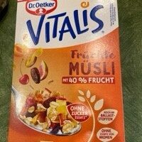 Vitalis Früchte Müsli