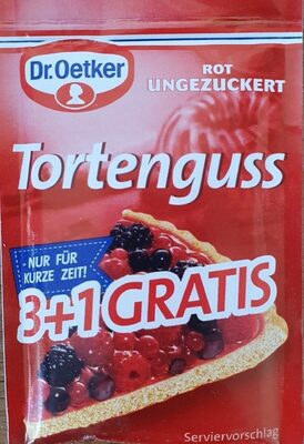 Tortenguss - Rot Ungezuckert front packaging
