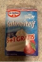 Sahnesteif front packaging