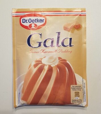 Gala karamell pudding