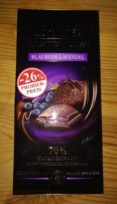 Lindt Edelbitter Mousse, Blaubeer Lavendel
