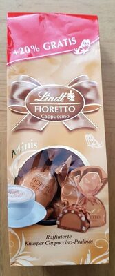 Lindt Fioretto Cappuccino front packaging