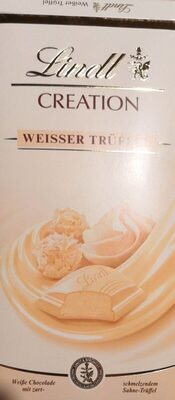 Lindt Creation - Weisser Trüffel front packaging