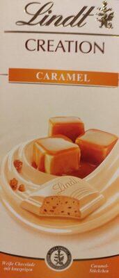 Lindt Creation Caramel front packaging