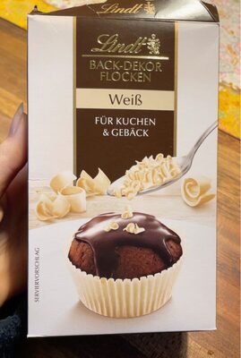 Back Deko Flocken Weiß