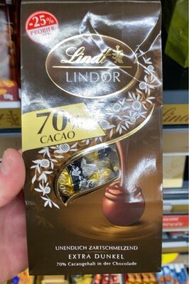 LINDOR front packaging