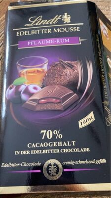 Edelbitter Mousse Pflaume-Rum