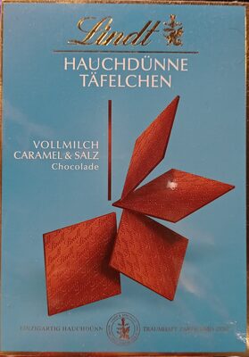 Hauchdünne Täfelchen  Caramel&Salz