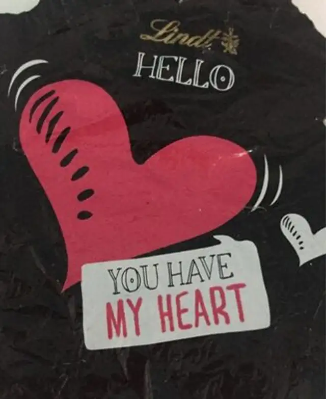 You have my heart front packaging
