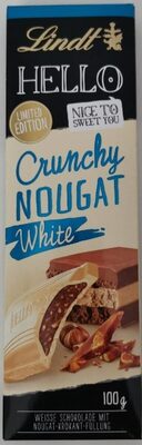 Lindt Hello Crunchy Nougat White