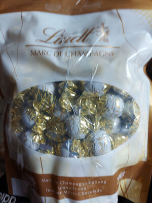 Lindt Marc De Champange front packaging