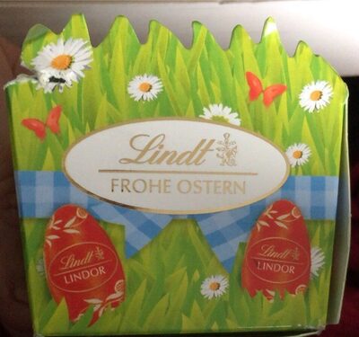 Frohe Ostern front packaging