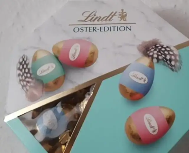 LINDT Osteredition front packaging