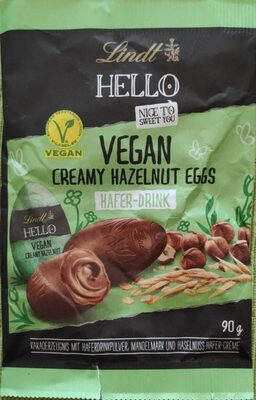 Hello Vegan Creamy Hazelnut Eggs