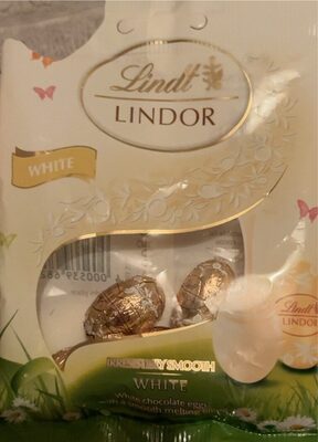 Lindor white chocolate mini eggs