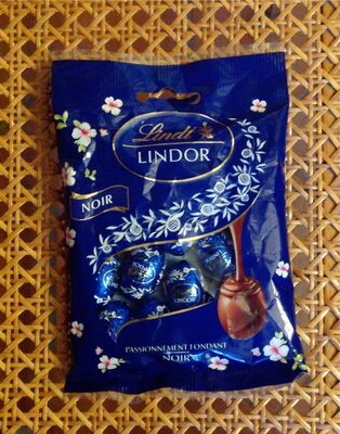 Chocolat noir lindt passionnement fondant